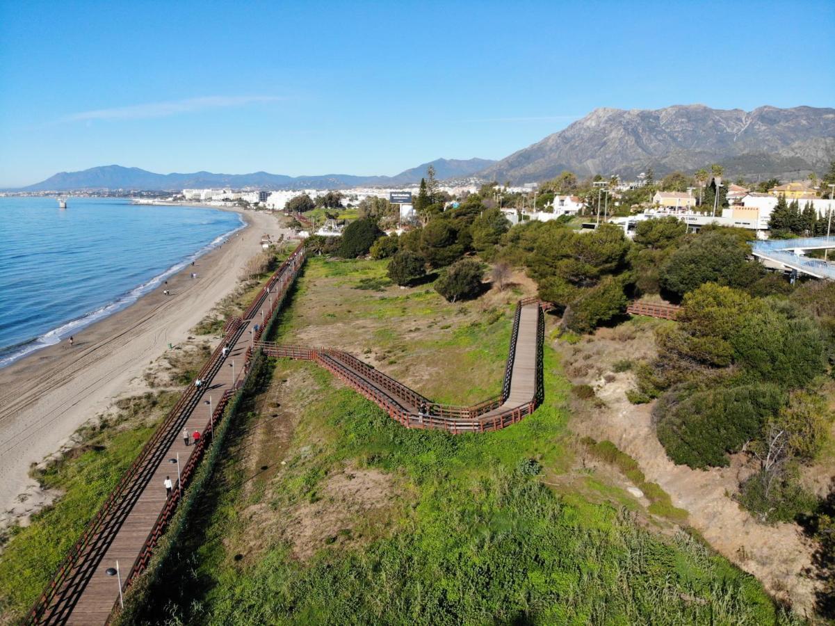 Studio-Near The Beach, Bbq And Seawater Pool ماربيا المظهر الخارجي الصورة
