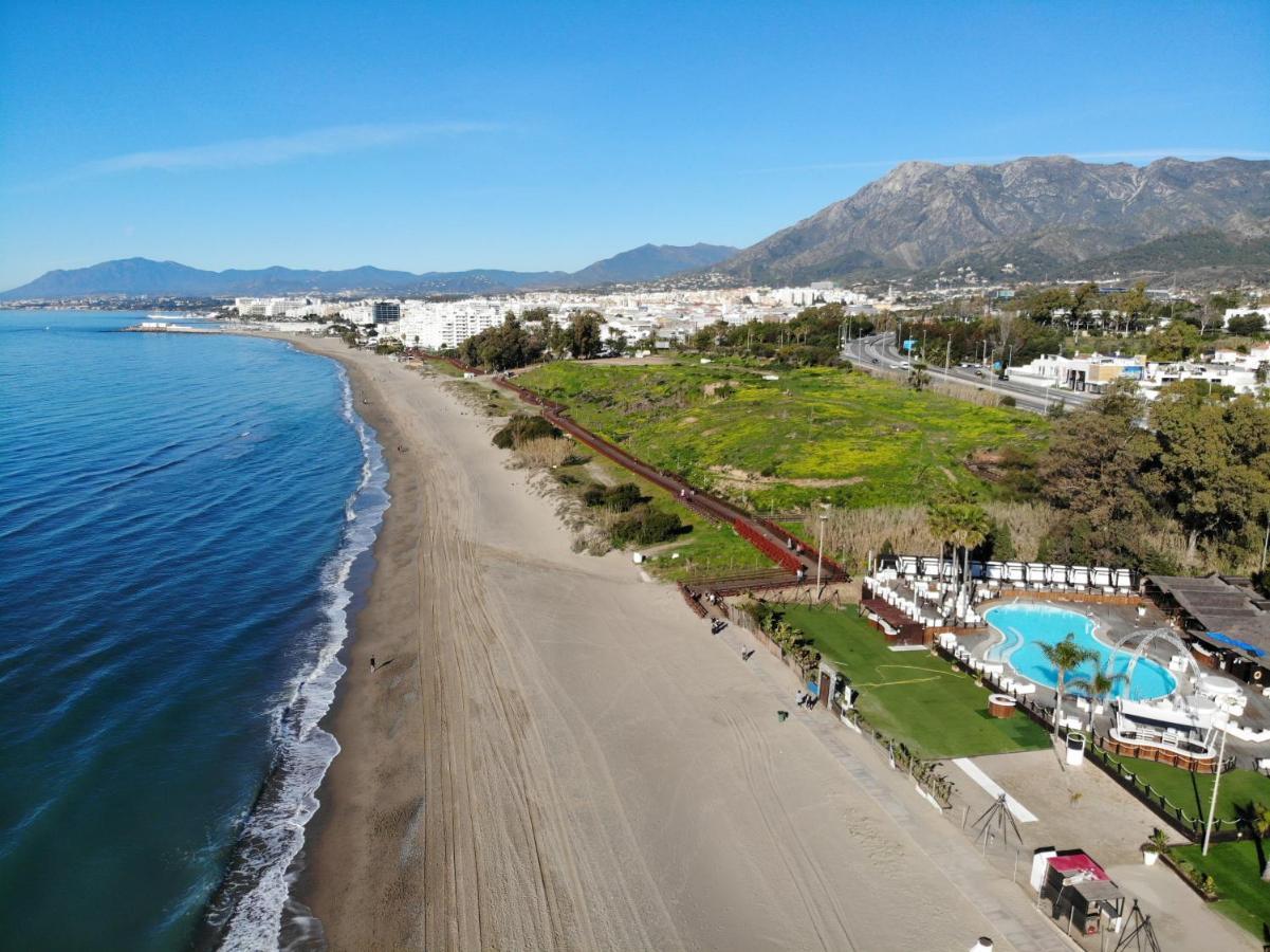 Studio-Near The Beach, Bbq And Seawater Pool ماربيا المظهر الخارجي الصورة